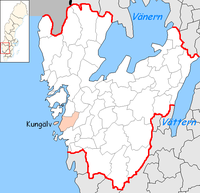 Kungälv in Västra Götaland county